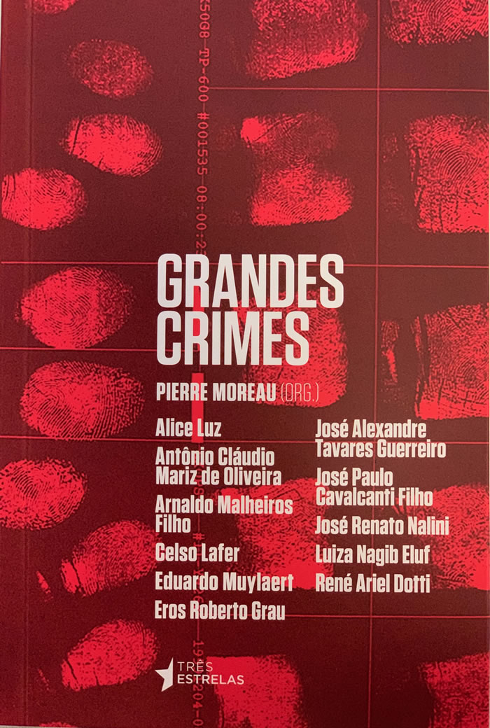 Capa do Livro Grandes Crimes