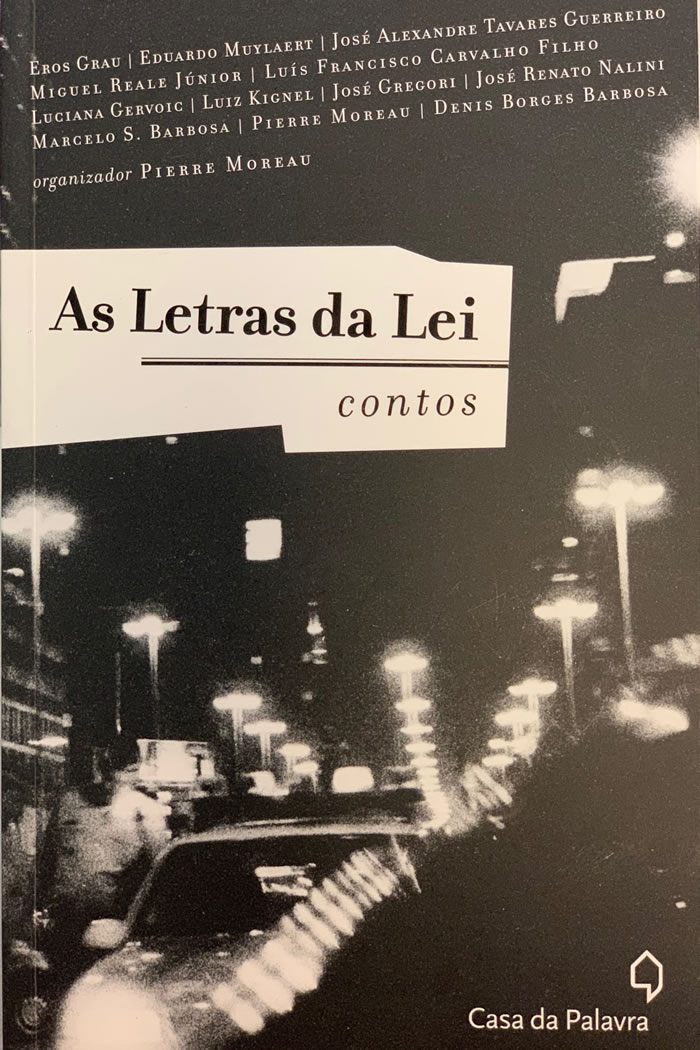 Capa do Livro As Letras da Lei